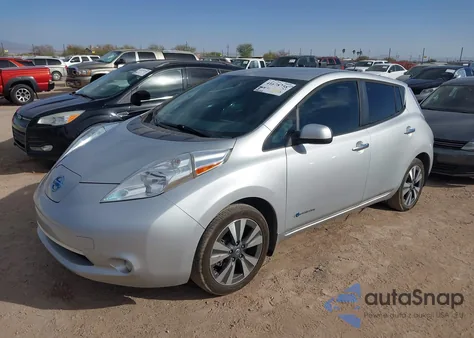 2017 Nissan Leaf Sv from USA, damaged, VIN 1N4BZ0CP5HC302486